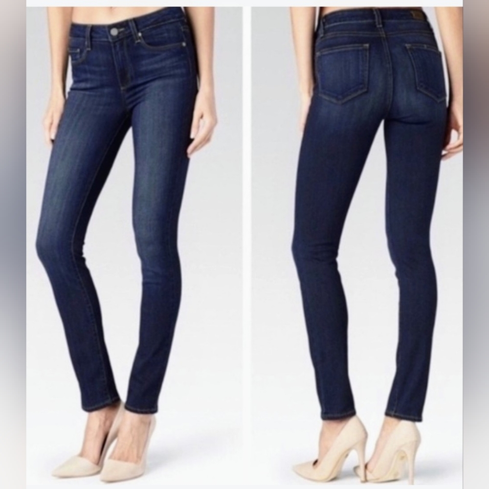 PAIGE Peg super skinny jeans dark wash size 28